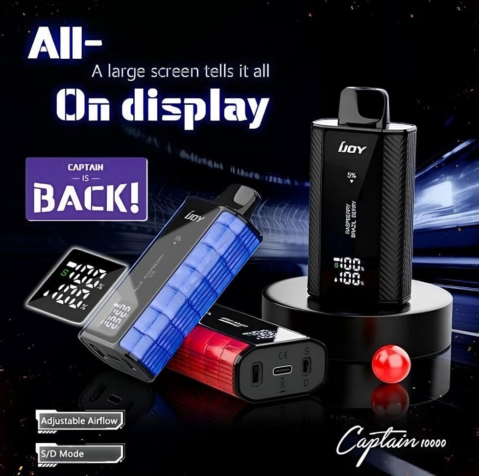 iJOY Captain 10,000 - 10,000 Puffs