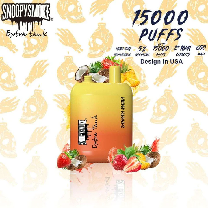 Snoopy Smoke Extra Tank - 15,000 Puffs