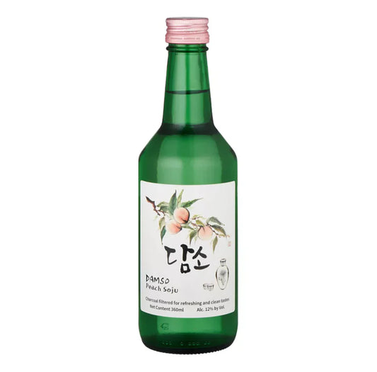 Damso Soju Sabor Peach 360ml