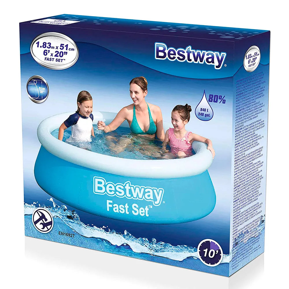 Alberca Bestway 940 L (1.83 m x 51 cm)