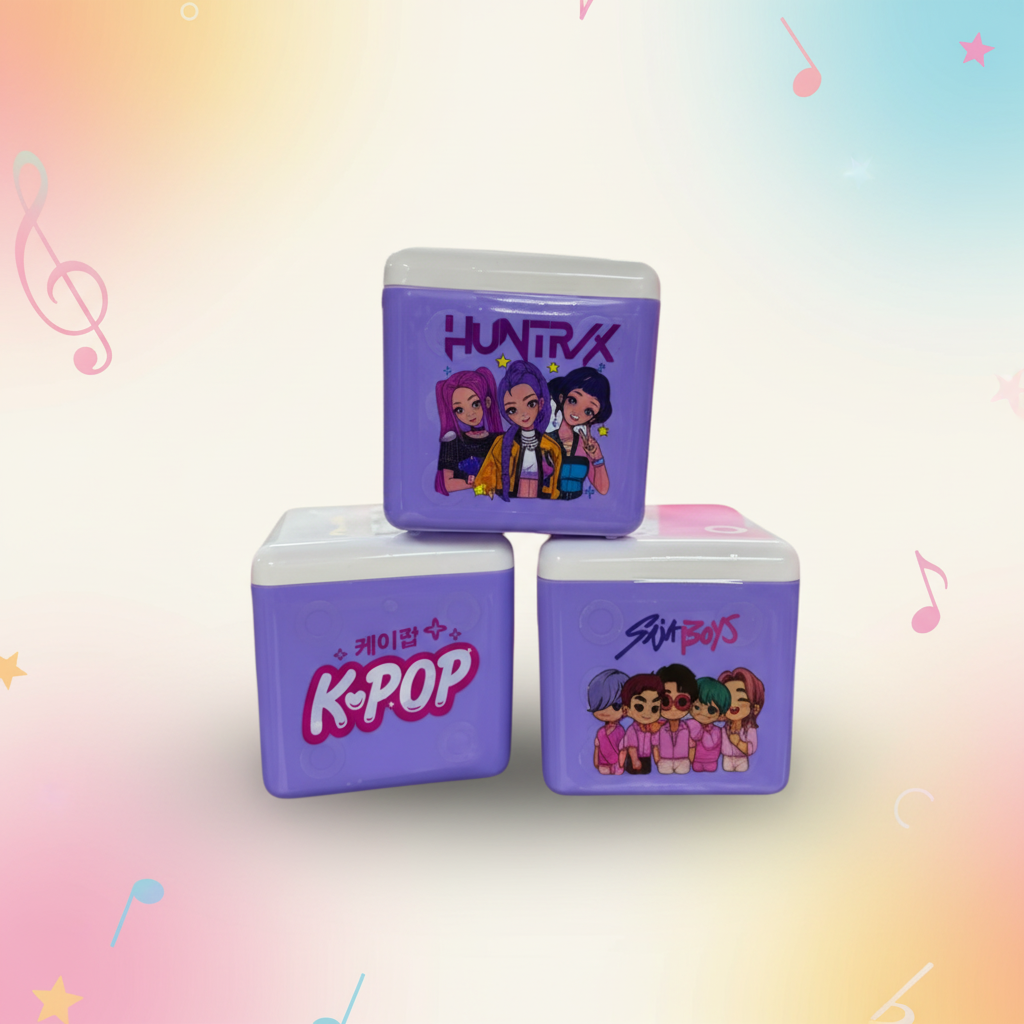 Cubo Contenedor K-Pop - 15 cm