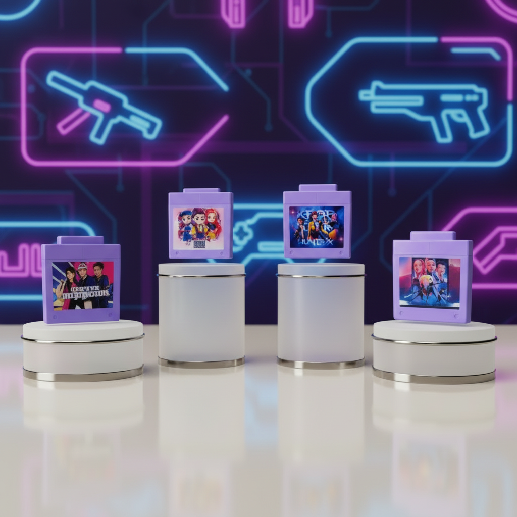 Cajita Huntrix - 18 x 16 cm