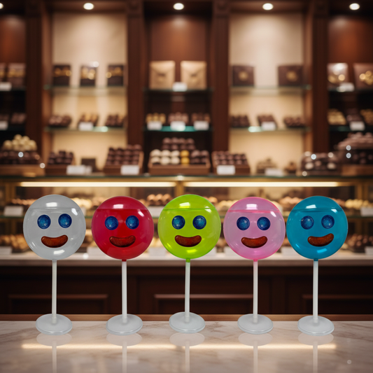 Paleta Payaso Sencilla Traslúcidos - 42 x 20 cm