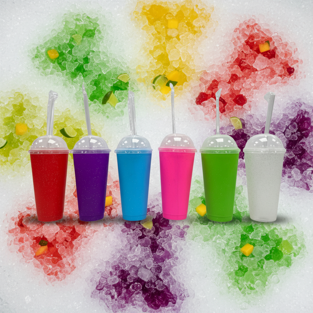 Vaso ICEE Glitter - 26 oz/769 ml