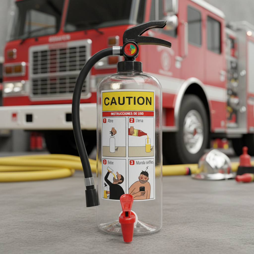 Extintor Sencillo - 3 Litros