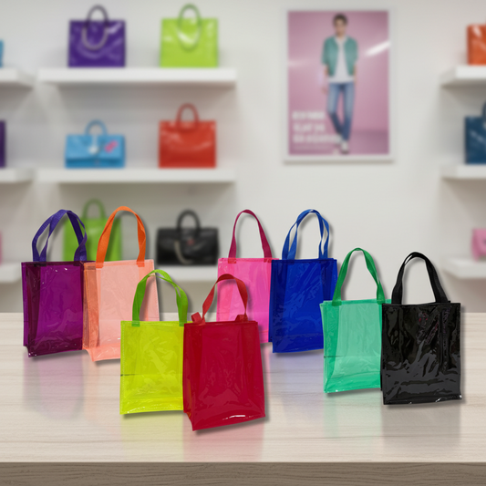 Bolsa Hule de Colores - 19 x 23 cm