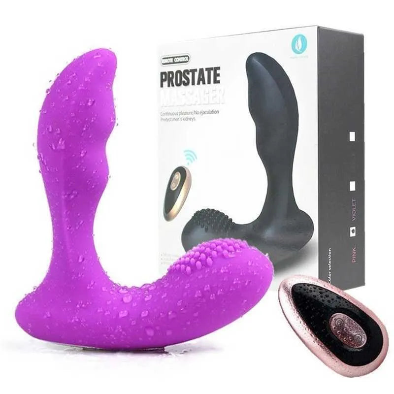 Vibrador estimulador de próstata
