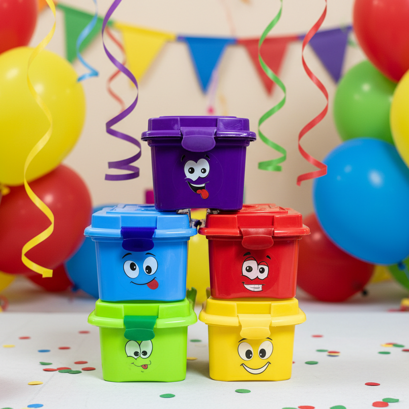 Cajita Emoji - 11 x 10 x 11 (1 Litro)