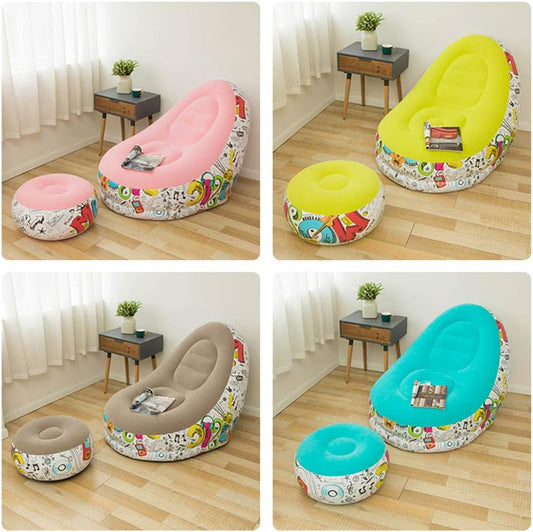 Sofá inflable con diseño