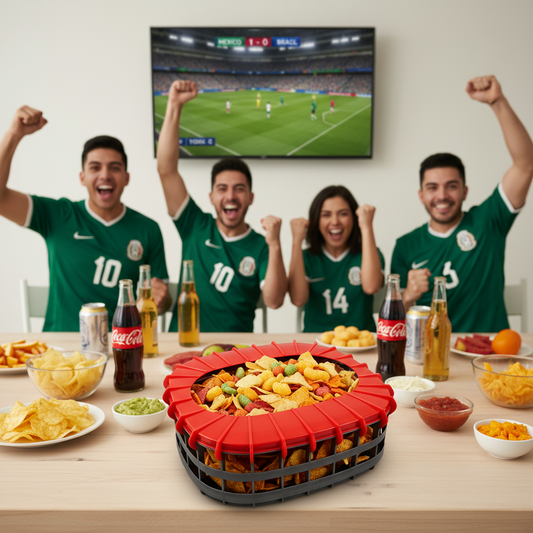 Botanero Estadio Tricolor - 10 x 20 x 30 cm