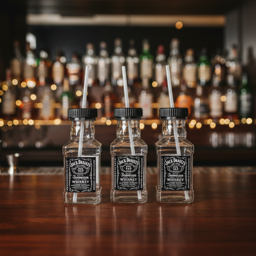 Botella Jack Daniel´s - 19 x 8 x 5.5 cm (500 ml)