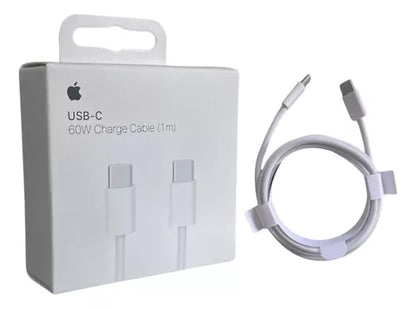 Cable de carga Apple OEM Entrada C (Iphone 15) 60W