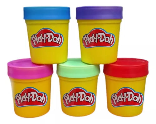 Bote Play Doh 15x12cm