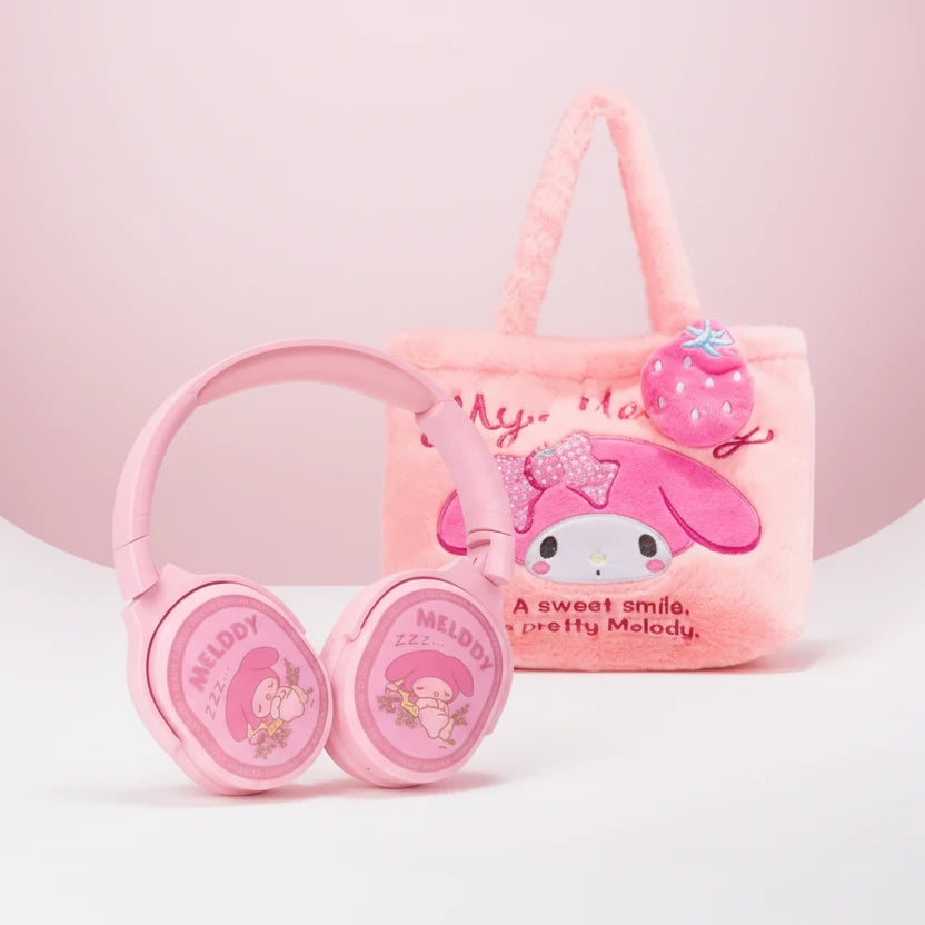 Audifonos Diadema My Melody KT300 con Bolsa