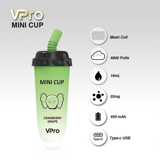 Mini Cup VPro - 6,800 Caladas