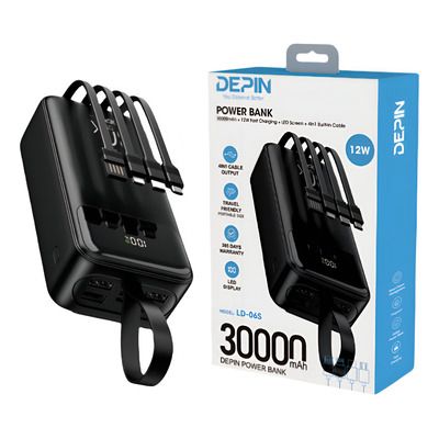 Pila Power Bank 30,000 mAh LD-06S