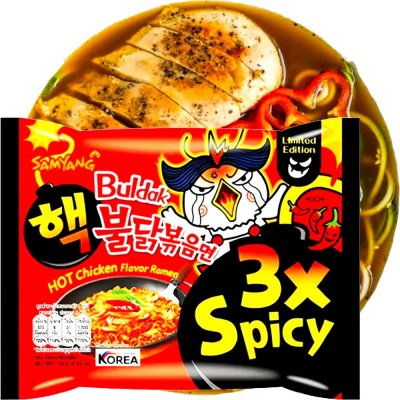 Samyang Buldak Hot Chicken 3x 140 G