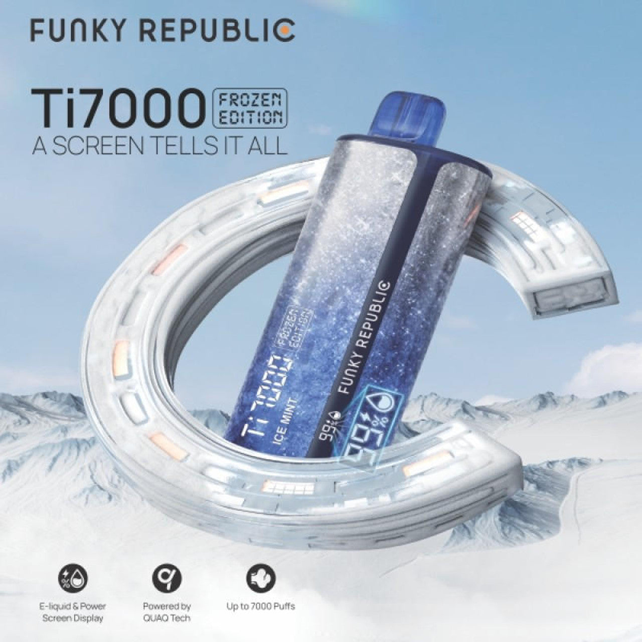 Funky Republic Funky Lands Ti7000 - 7,000 Caladas