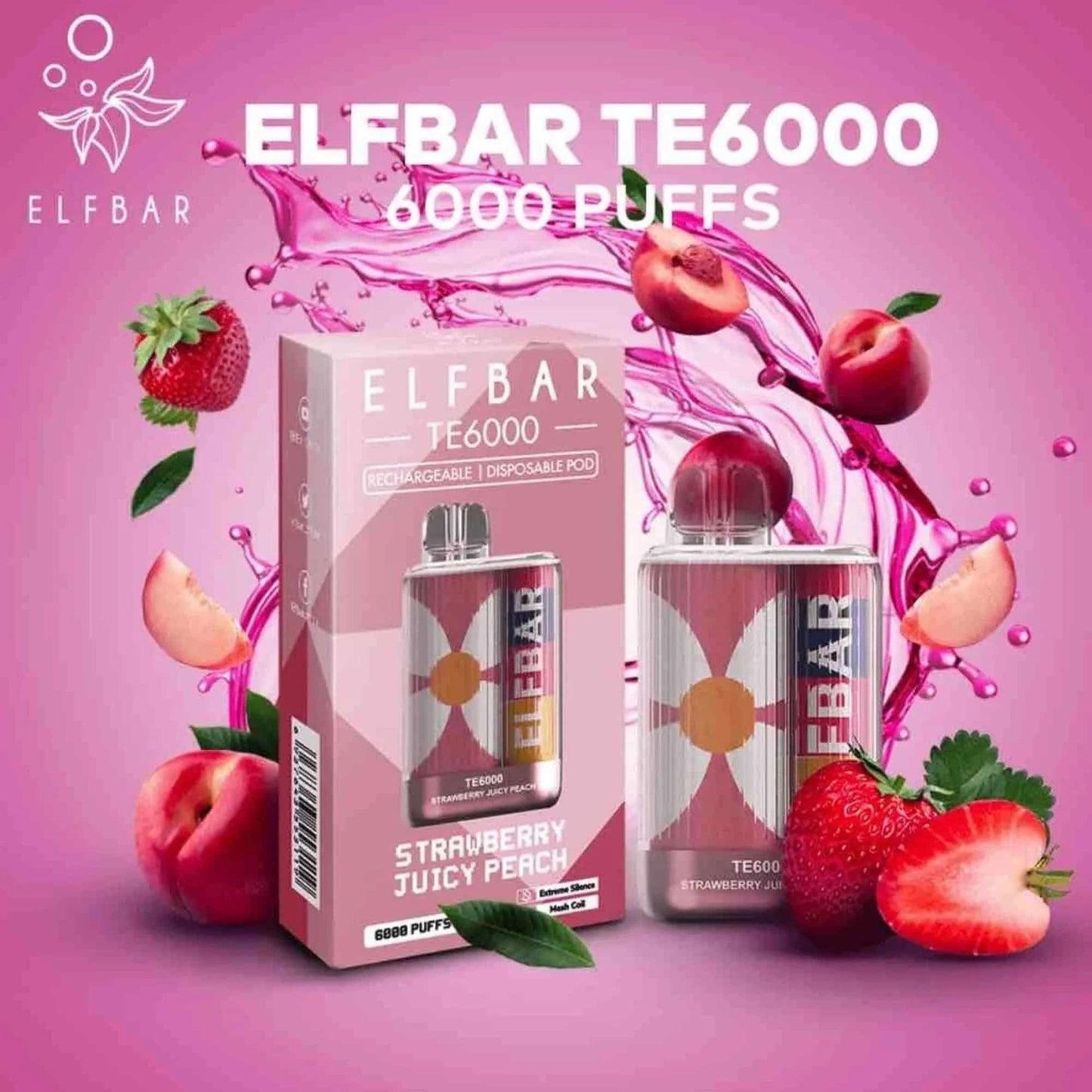 Elf Bar TE6000 - 6,000 Caladas