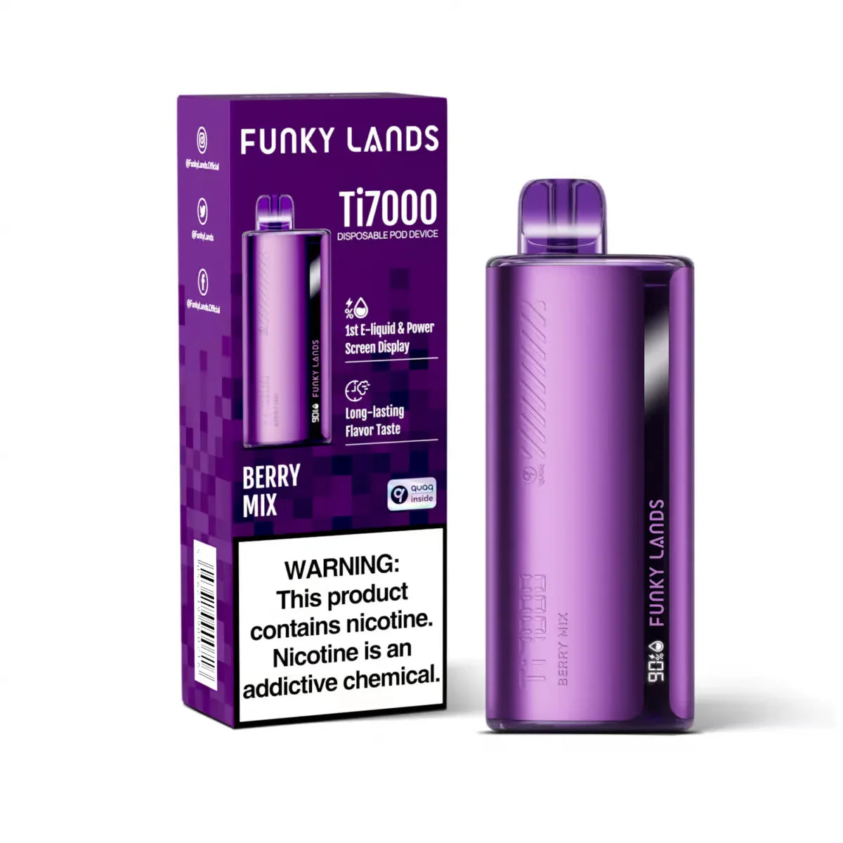 Funky Republic Funky Lands Ti7000 - 7,000 Caladas