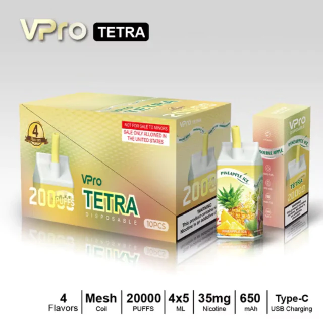 VPro TETRA - 20,000 Puffs