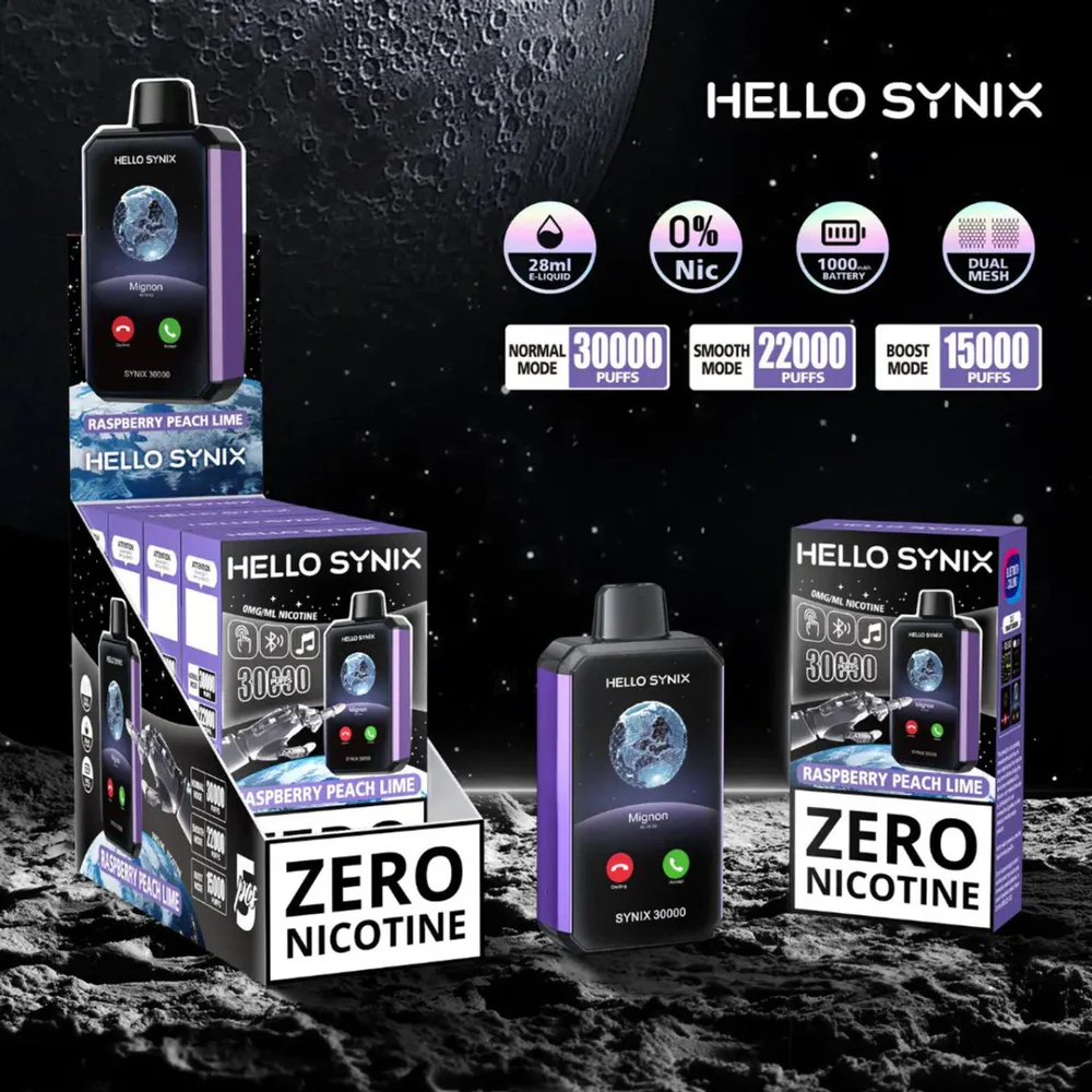 Hello SYNIX 30K - 30,000 Puffs