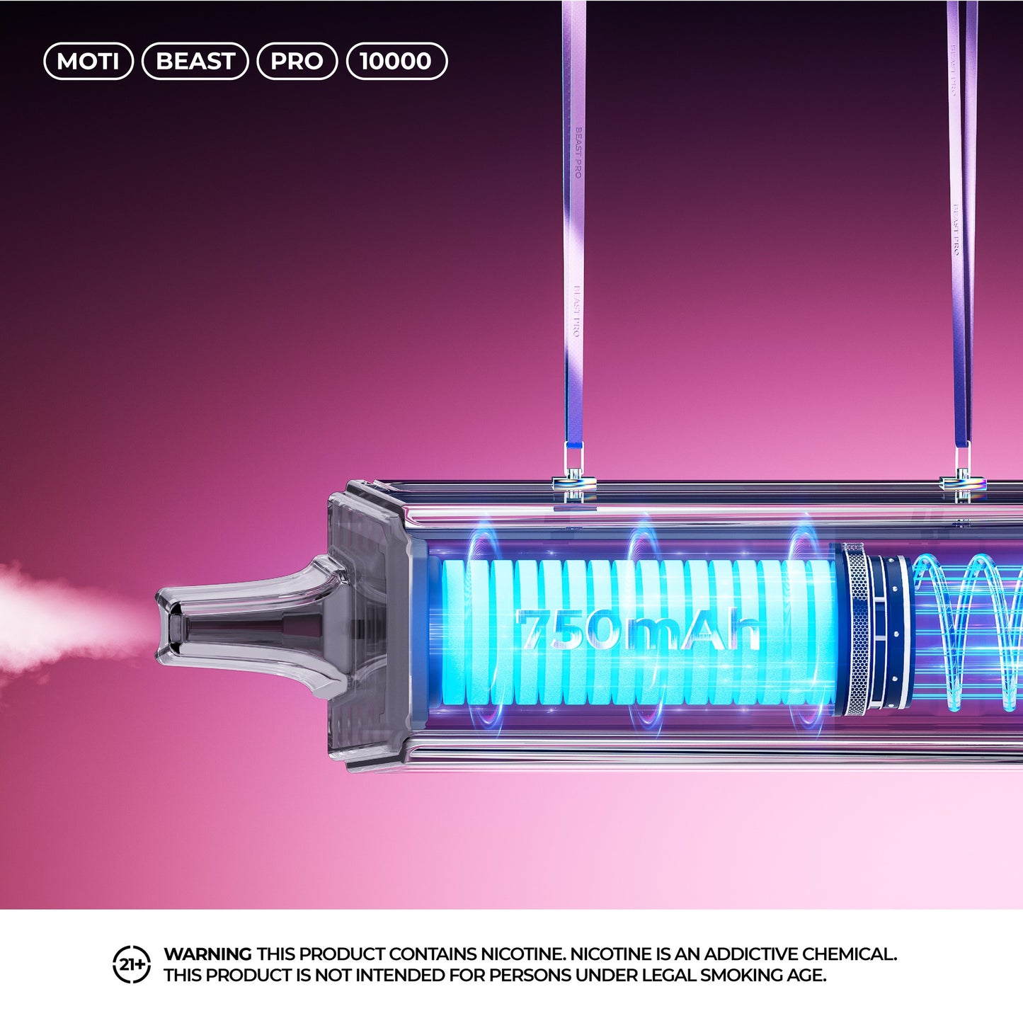 MOTI Beast Pro 10000 - 10,000 Puffs