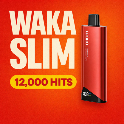 Waka Slim Ultra Thin - 12,000 Puffs