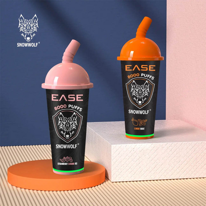 SnowWolf Ease - 8,000 Puffs