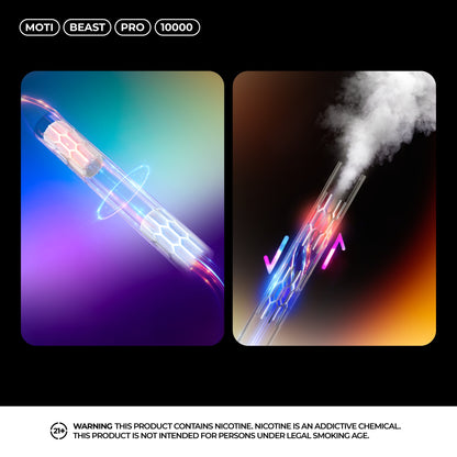 MOTI Beast Pro 10000 - 10,000 Puffs