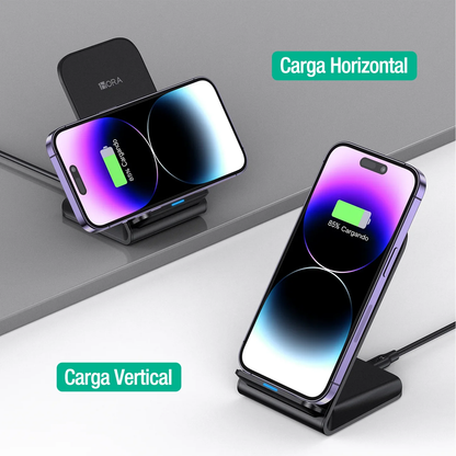 Soporte de Carga Inalámbrica para Celular 15W - 1 Hora