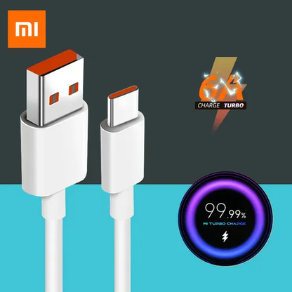 Cargador 67W Adaptador Duo C y USB Cable C a C - Xiaomi