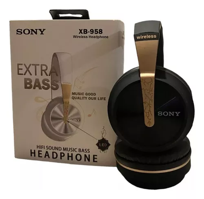 Audifonos Diadema 958 Luz RGB