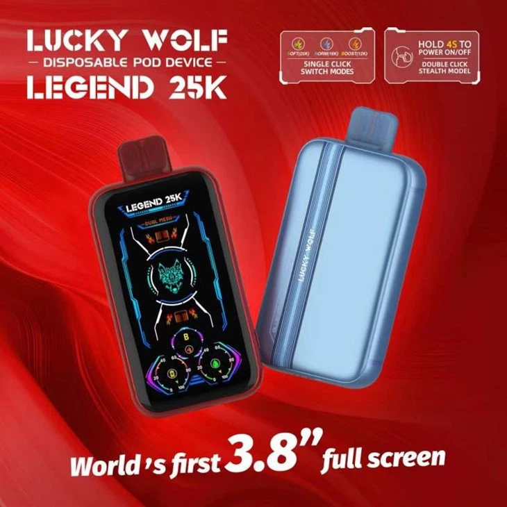 Lucky Wolf Legend 25K - 25,000 Puffs