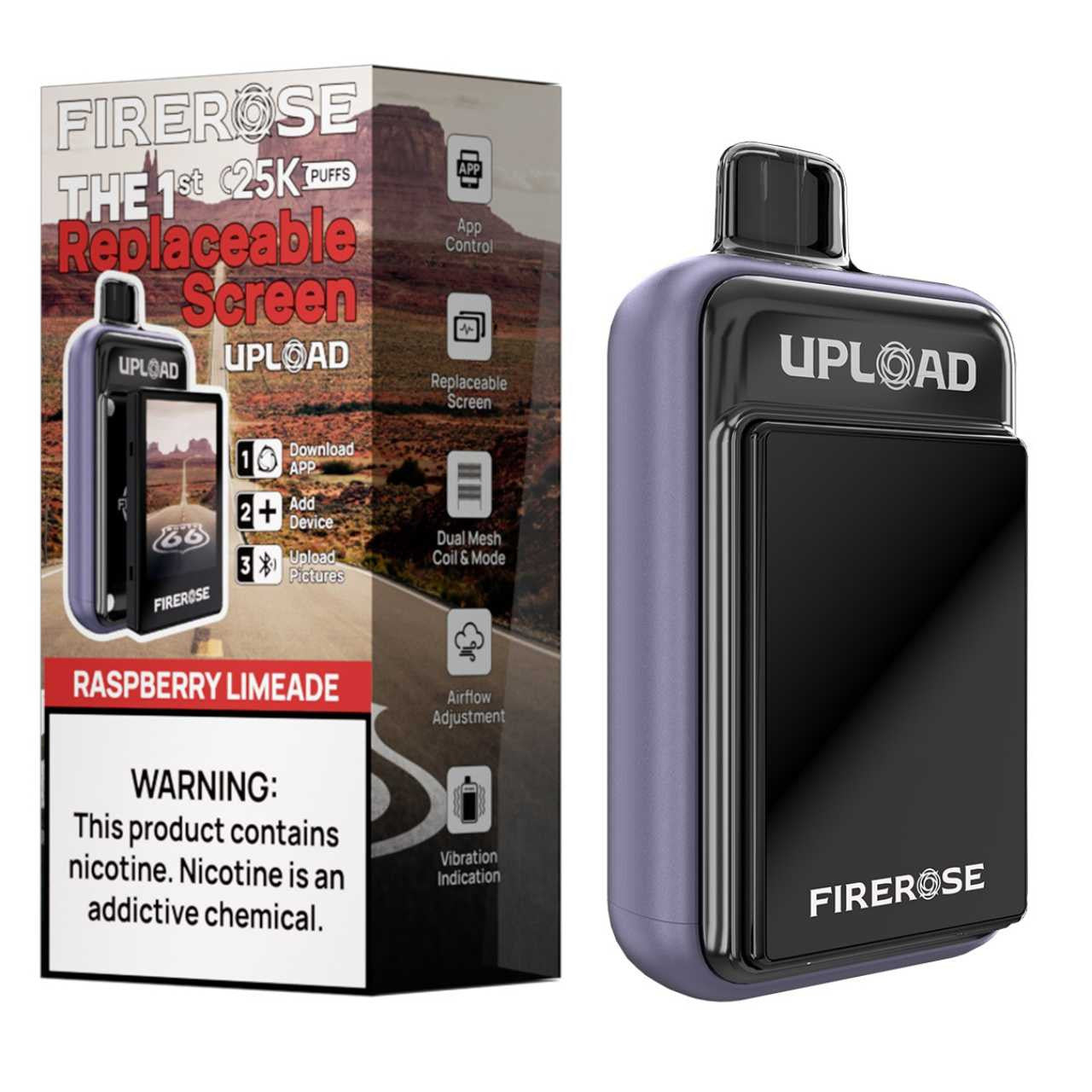 Firerose Upload - 25,000 Puffs