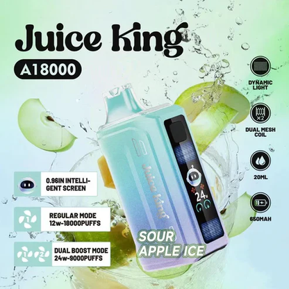 Juice King A18000 - 18,000 Puffs