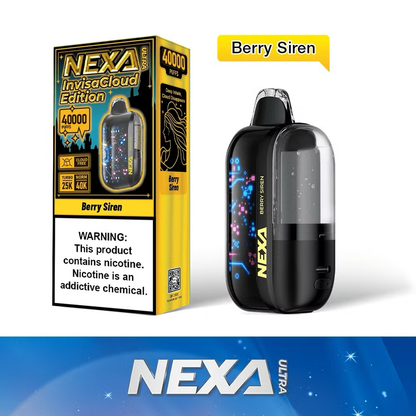 Nexa Ultra InvisaCloud - 40,000 Puffs