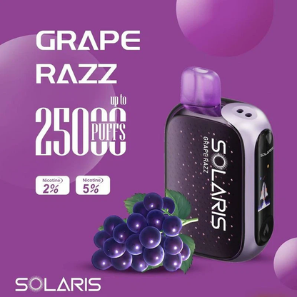 Solaris Solar Charging Vape - 25,000 Puffs