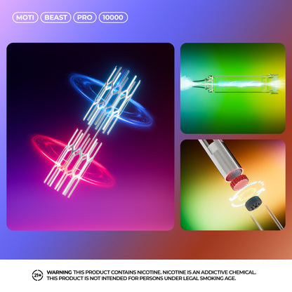 MOTI Beast Pro 10000 - 10,000 Puffs