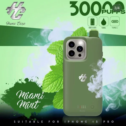 Humo Case iPhone 15 Pro - 30,000 Puffs