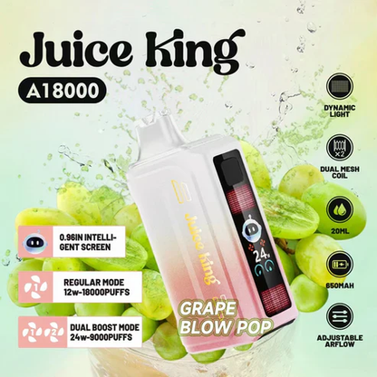 Juice King A18000 - 18,000 Puffs