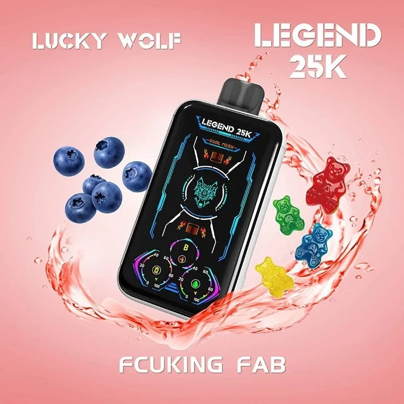 Lucky Wolf Legend 25K - 25,000 Puffs