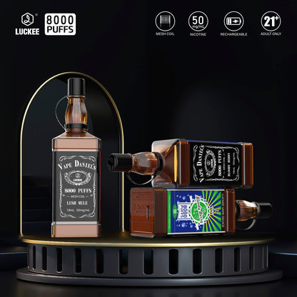 Luckee Vape Daniels - 8,000 Puffs