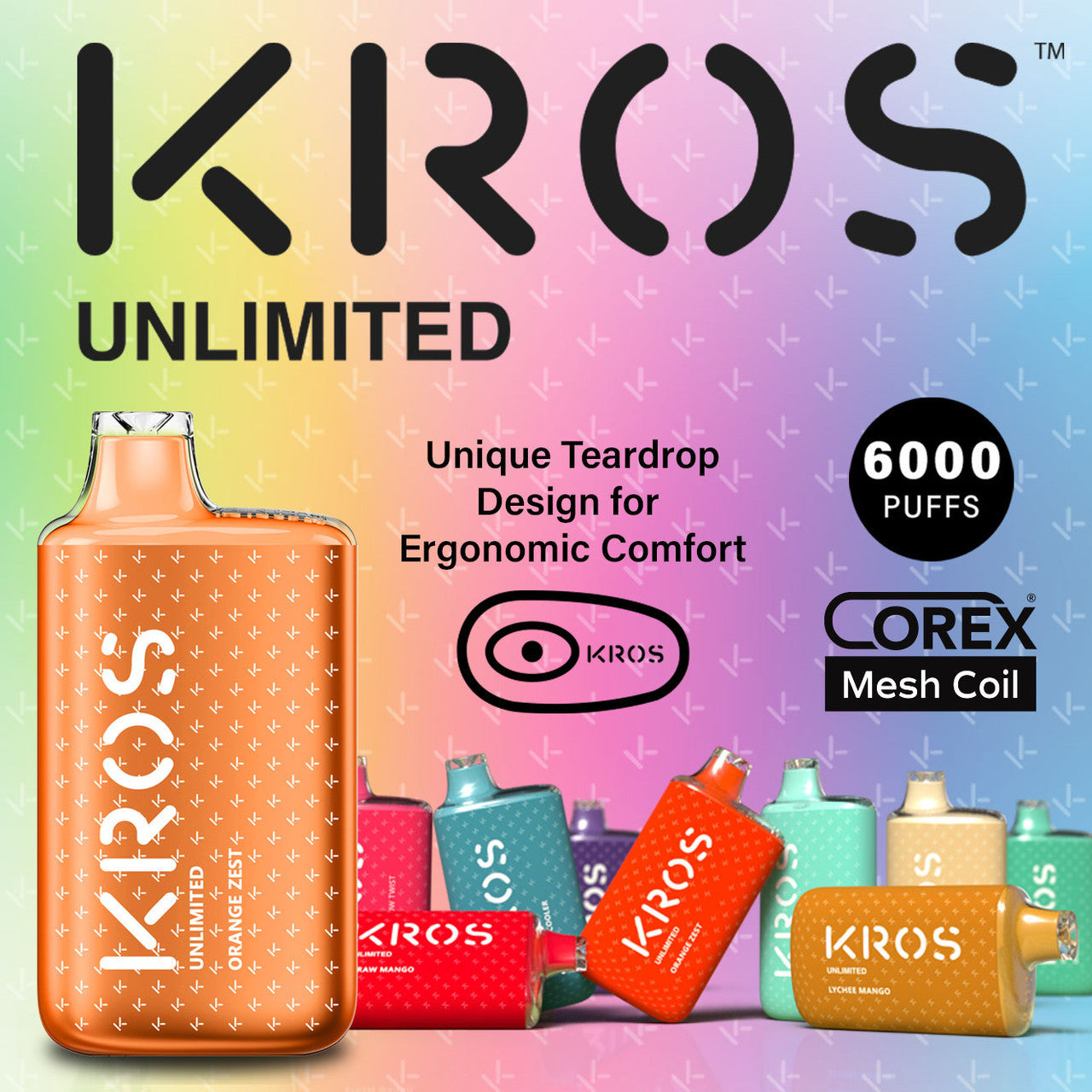 Kros Unlimited - 6,000 Puffs