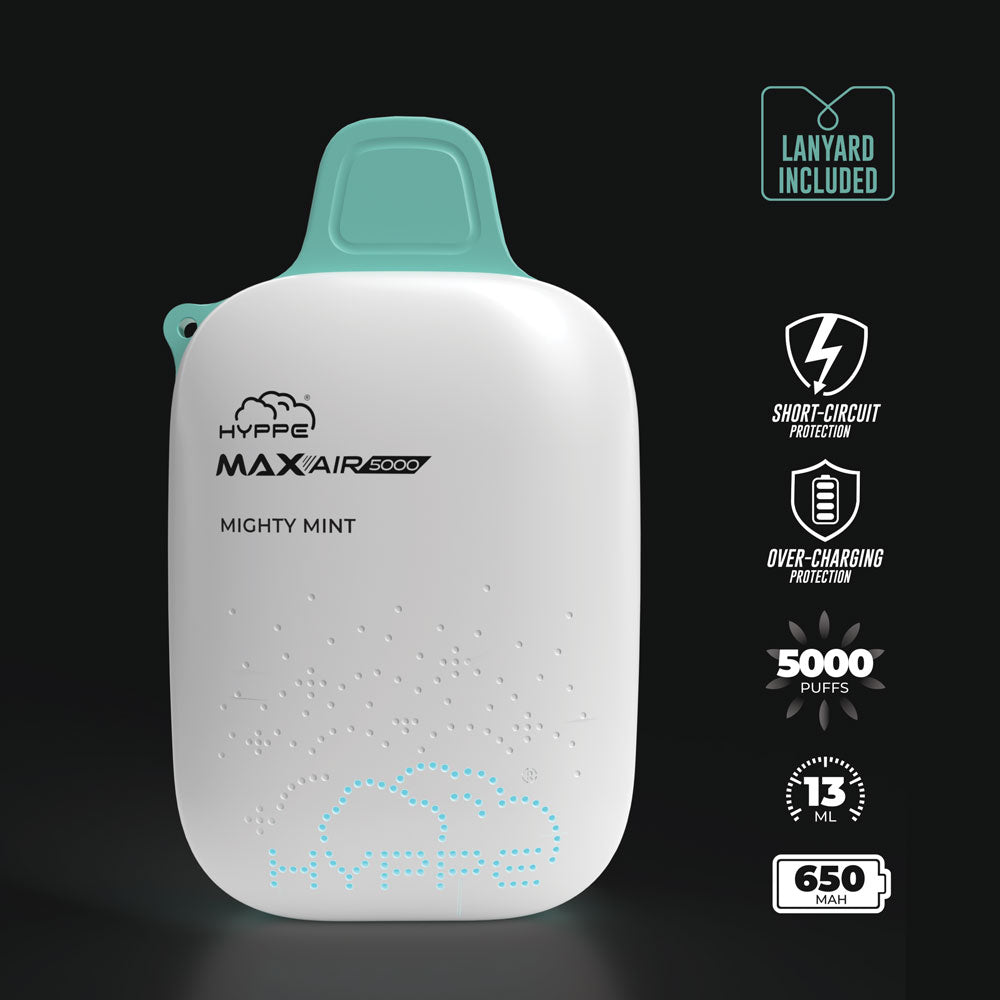 Hyppe Max Air - 5,000 Puffs
