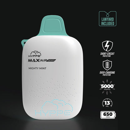 Hyppe Max Air - 5,000 Puffs