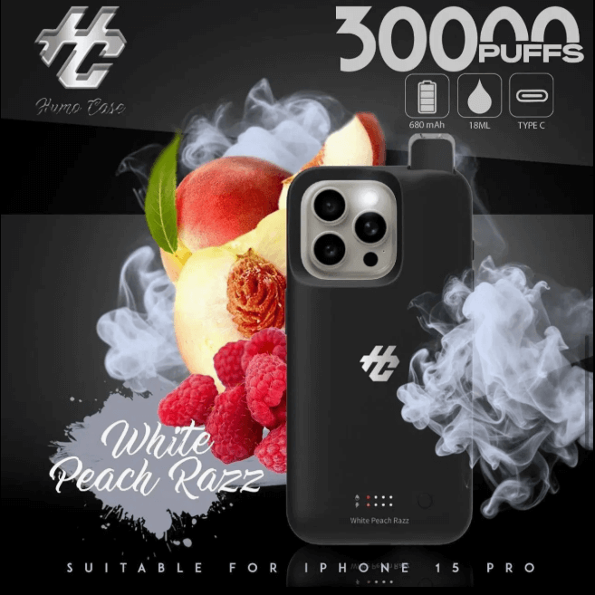 Humo Case iPhone 15 Pro - 30,000 Puffs