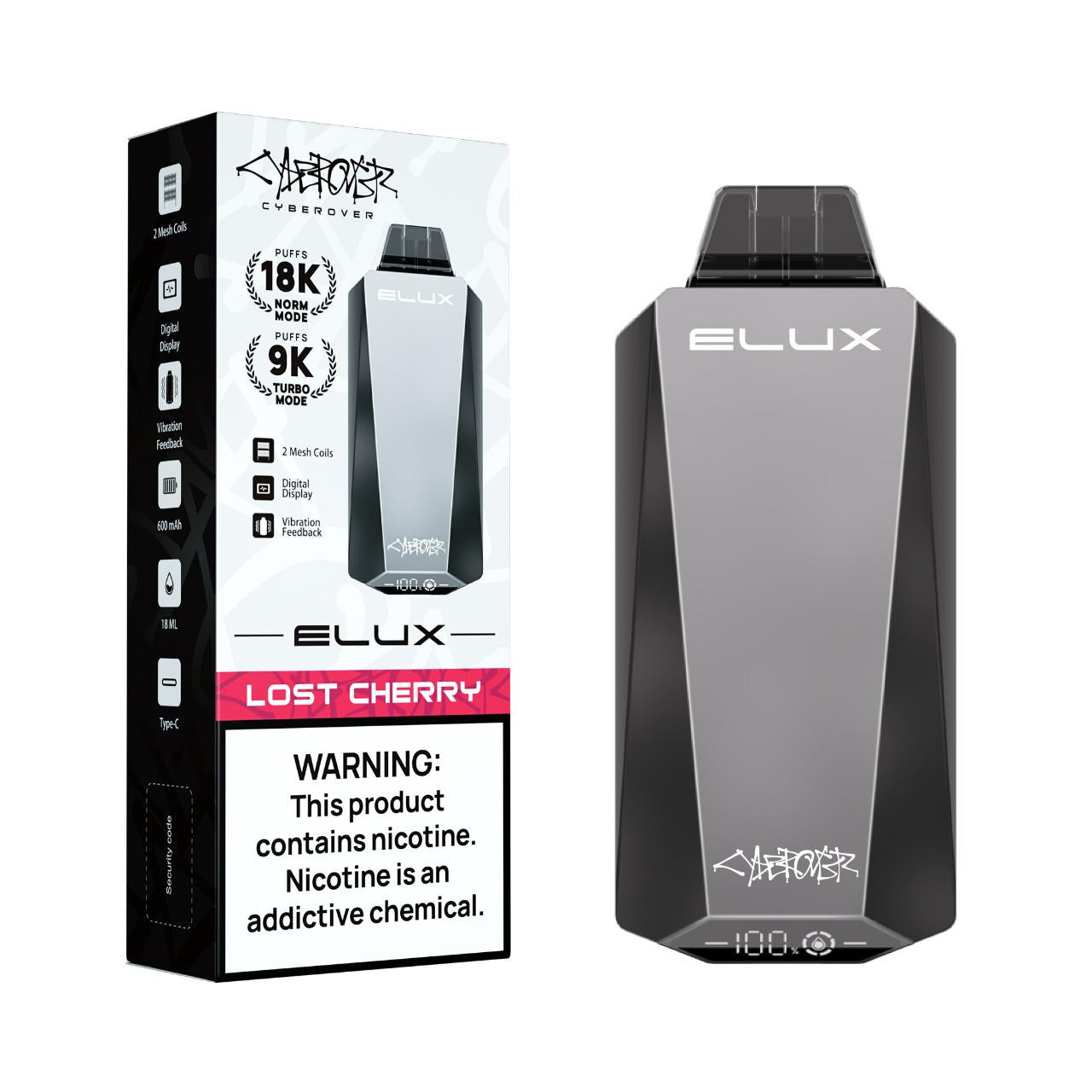 Elux Cyberover - 18,000 Puffs