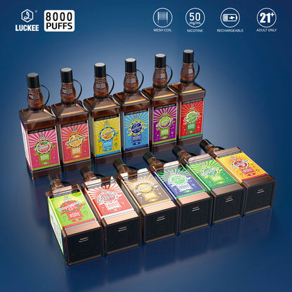 Luckee Vape Daniels - 8,000 Puffs
