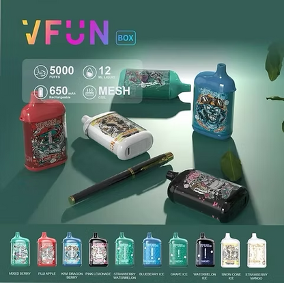 Vfun Box - 5,000 Puffs